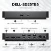 Thunderbolt 5 Smart SD25TB5 Docking Station, Thunderbolt 5 Dock Support for up to Three 4K 120Hz Displays view 2