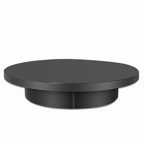 360 Motorized Rotating Display Stand, Electric Turntable with Adjustable Speed, 220-330Lb Capacity for Photography, Jewelry, Product & Exhibition - Black 45cm/16.5in