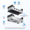 ANYOYO 10Gbps Mac mini M4 Dock and Stand with 8TB NVMe M.2 SSD Enclosure, HDMI 4K@60Hz, 2 USB-A 3.210Gbps, 2 USB-A 2.0, Wi-Fi Signal Friendly Design, Aluminum USB-C Hub for Mac mini M4 view 3