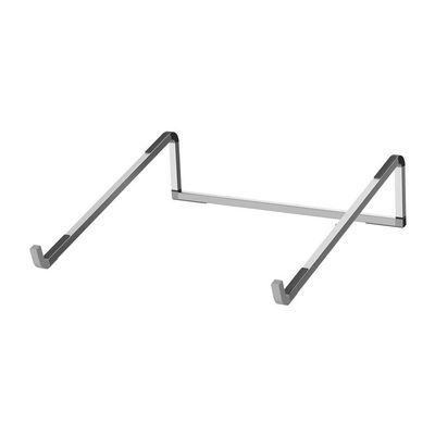Adjustable Laptop Stand Laptop Stand for Desk, Portable Foldable Aluminum Holder Riser for Storage/Travel(Silver)