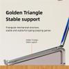 Adjustable Laptop Stand Laptop Stand for Desk, Portable Foldable Aluminum Holder Riser for Storage/Travel(Silver) view 4