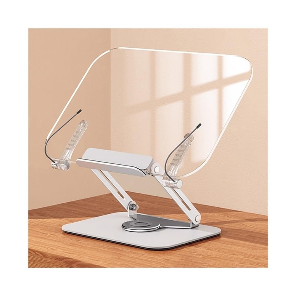Adjustable Laptop Stand Acrylic Laptop Stand Multifunction Read Book Holder Foldable Tablet