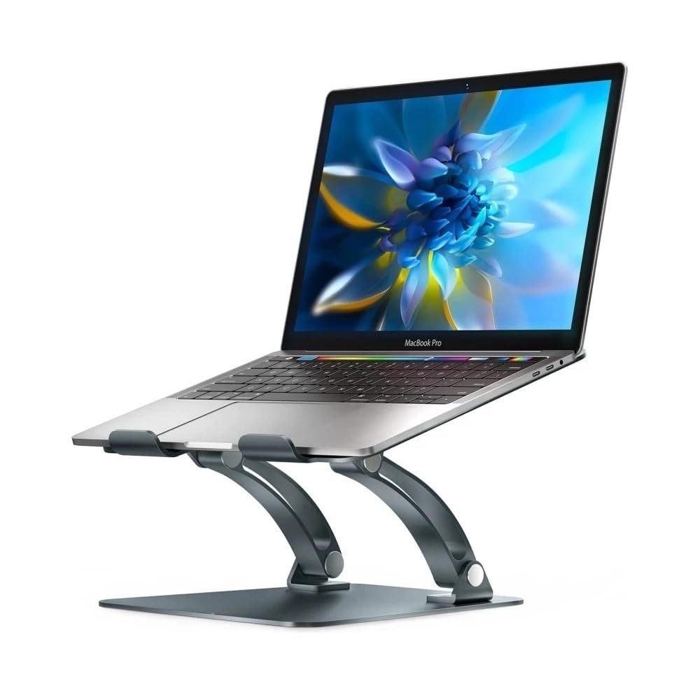Adjustable Laptop Stand Foldable Laptop Riser Holder for Desk, Ergonomic Notebook Cooling Stand