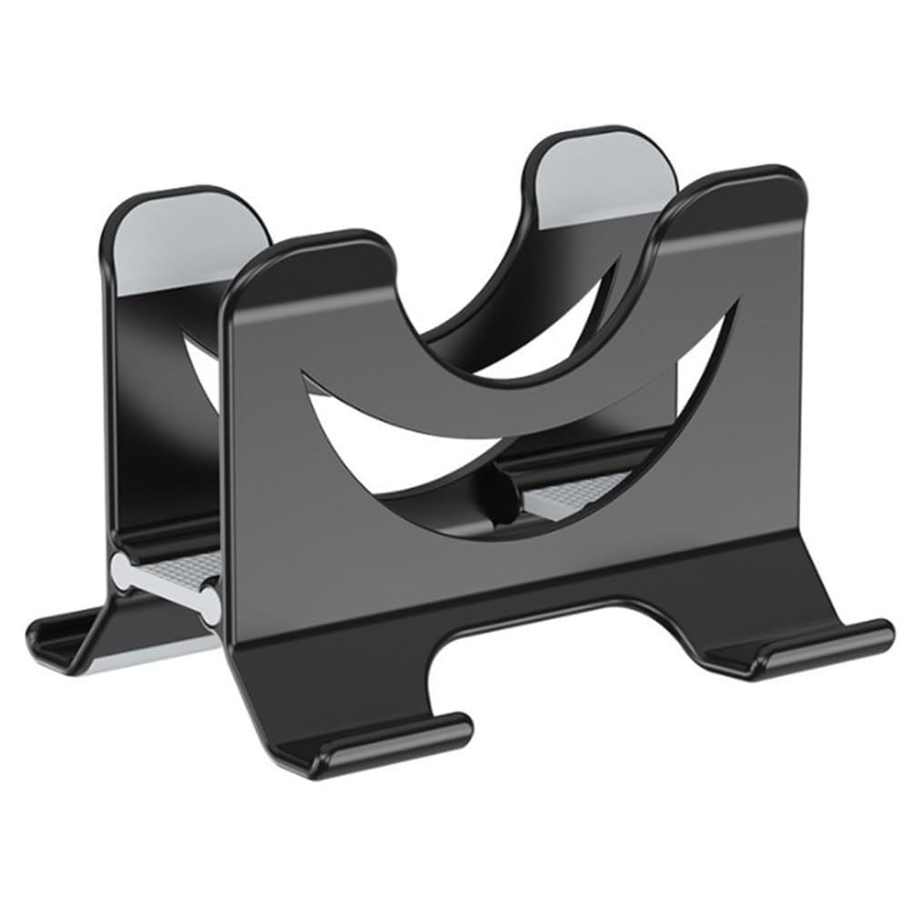 Adjustable Laptop Stand Vertical Laptop Stand with Gravity Locking, Adjustable Holder Desktop, 3 Colors(Black)