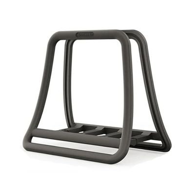 Adjustable Laptop Stand Vertical Laptop Holder, Universal Tablet Desktop Stand Space-Saving Notebook Dock(Black)