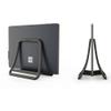 Adjustable Laptop Stand Vertical Laptop Holder, Universal Tablet Desktop Stand Space-Saving Notebook Dock(Black) view 2
