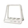 Adjustable Laptop Stand Vertical Laptop Holder, Universal Tablet Desktop Stand Space-Saving Notebook Dock(White) view 1