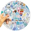100PCS Aesthetic Stickers Pack, Cute Beach Ocean Coastal Theme Gifts Waterproof Vinyl Decals for Girl Teen Adult Water Bottle Laptop Phone Computer Skateboard Luggage Notebook Journal Scrapbook view 3