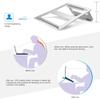 Adjustable Laptop Stand Aluminum Alloy Laptop Stand, Desktop Heat Dissipation Riser Holder view 4