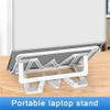 Adjustable Laptop Stand Foldable Laptop Stand Adjustable Portable Notebook Support Base Holder Cooling Bracket(Black) view 3