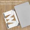Adjustable Laptop Stand Foldable Laptop Stand Adjustable Portable Notebook Support Base Holder Cooling Bracket(Black) view 4