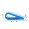 Adjustable Laptop Stand Mini Laptop Stand, Ergonomic Portable Plastic Holder Anti Slip Bracket(Blue) view 2