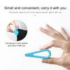 Adjustable Laptop Stand Mini Laptop Stand, Ergonomic Portable Plastic Holder Anti Slip Bracket(Blue) view 4