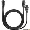 Bzcovac 720108-1 14 M360 2DDI Y Transducer Adapter Cable for Humminbird, Compatible with MEGA 360 and 2D/MDI Transducers, 14-Pin Y Cable view 2