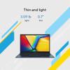 ASUS Vivobook 14" FHD Laptop, Intel Core 13th 1315U, 40GB RAM, 2176GB SSD(2TB PCIe + 128GB Portable Hard Drive, 720p Webcam, win11, w/Wireless Mouse (40GB RAM | 2176GB SSD) view 4