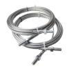 Qrstvyun 2 Set Equalizer Cables N372 Fit for Rotary Lift Model SPO10 Replace N372/BH7529-86, 30 Ft Silver view 1