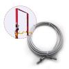 Qrstvyun 2 Set Equalizer Cables N372 Fit for Rotary Lift Model SPO10 Replace N372/BH7529-86, 30 Ft Silver view 2