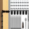 49PCS Cable Routing Kit for Starlink, Wall Pass Through Grommet for Starlink Gen 2/3 Dish and Mini Ethernet Installation Kit - 3/4" & 5/16" Drill Bit, Wire Clips and Cable Ties view 1