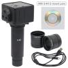 Microscope Accessories Kit 5.0MP USB Video CMOS Digital Camera Electronic Digital Microscope Industrial Camera with 0.5X 0.4X C Mount Lens Microscope Slides view 2
