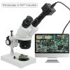 Microscope Accessories Kit 5.0MP USB Video CMOS Digital Camera Electronic Digital Microscope Industrial Camera with 0.5X 0.4X C Mount Lens Microscope Slides view 4