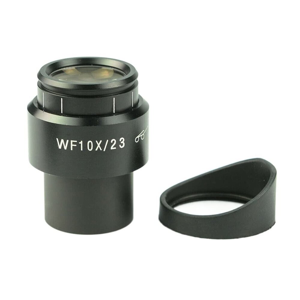 Microscope Stereo Microscope WF10X 23mm Wide Angle Eyepiece Diopter Adjustable with 30mm Diameter