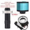 Microscope Accessories Kit 4K 48MP HD 1080P HDMI USB Digital Video Microscope Camera 100X 300X C-Mount Lens Microscope Slides view 2