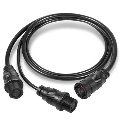 720111-1 14 M ID SIDB Y Splitter Cable for Humminbird - Compatible with SOLIX & APEX Fish Finders, Side Imaging & 2D Sonar Connection