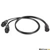 720111-1 14 M ID SIDB Y Splitter Cable for Humminbird - Compatible with SOLIX & APEX Fish Finders, Side Imaging & 2D Sonar Connection view 3