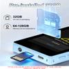 32GB Bluetooth MP3 Player with 2.4" Touch Screen, No Internet Needed, for Kids & Adults, Great for Commute, Workout, School, FM Radio, Voice Recorder, Gift Idea (Blue) view 3