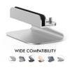 Adjustable Laptop Stand Vertical Laptop Stand, Aluminum Protable Adjustable Desktop Holder, Space Saving view 4