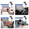 Microscope Accessories Kit 1600X USB Digital Microscope Camera 8LED Magnifier with Metal Stand Microscope Slides view 3