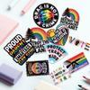 10 Pcs LGBTQ+ Pride Sticker Pack  Equality & Inclusive Vinyl Decals for Laptops, Journals, Scrapbooking  Rainbow & Activism Stickers for Pride Month & Social Justice (Normal, 5 Inch) view 2