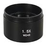 Microscope Accessories Kit 0.5X 2X 0.7X Auxiliary Glass Lens for Industry Digital Video Stereo Microscope Camera Microscope Slides view 1