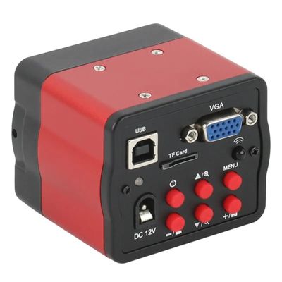 Microscope IMX307 48MP 50MP 2K VGA USB TF 1080P Video Microscope Camera C Mount Lens