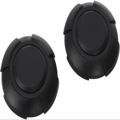 2PCS Magnetic Car Door Key Hole Trim Cover for Jimny JB64 JB74 2019-2022 Door Lock Cover Exterior Accessories, Black, 500308948