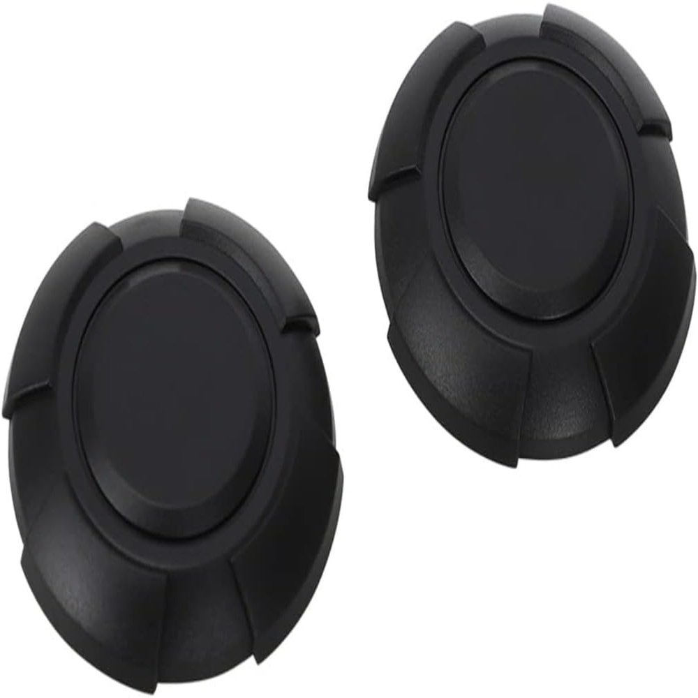 2PCS Magnetic Car Door Key Hole Trim Cover for Jimny JB64 JB74 2019-2022 Door Lock Cover Exterior Accessories, Black, 500308948