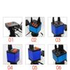 Microscope Accessories Kit 14MP/16MP H_DMI VGA HD Camera Industrial Microscope Camera 180X C Mount Lens 56 LED Ring Light Stand Holder for Phone Soldering Repair Microscope Slides view 4