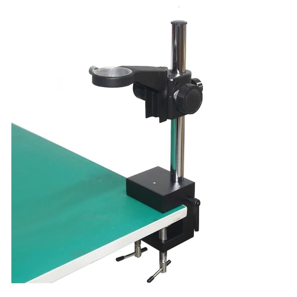 Microscope Accessories Kit 50mm / 76mm Long Column Level Arm Heavy Duty Boom Large Stereo ARTICULATING Clamp Table Stand for Microscope Camera Set Microscope Slides