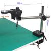 Microscope Accessories Kit 50mm / 76mm Long Column Level Arm Heavy Duty Boom Large Stereo ARTICULATING Clamp Table Stand for Microscope Camera Set Microscope Slides view 3