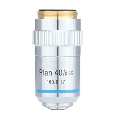 Microscope Accessories Kit 4X,10X,20X,40X,100X Biological Microscope Objectives Lens Microscope Slides