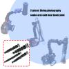 4/6/8/10 Section Flexible Adjustable Snake Arm Cold Shoe Hot Shoe Mount for Underwater Photography Alloy Construction Studio Lighting Mount for Underwater view 2