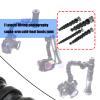 4/6/8/10 Section Flexible Adjustable Snake Arm Cold Shoe Hot Shoe Mount for Underwater Photography Alloy Construction Studio Lighting Mount for Underwater view 3