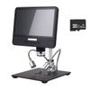 Microscope Accessories Kit 9 Inch Digital Microscope for Soldering Electronic Magnifying Glass Microscope Slides view 1