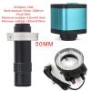 Microscope Accessories Kit 4K 48MP HD 1080P HDMI USB Digital Video Microscope Camera 100X 300X C-Mount Lens Microscope Slides view 2