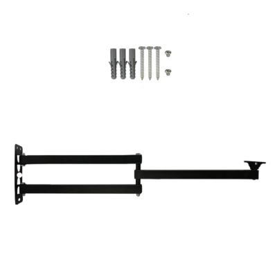 360 Degree Rotating Metal Bracket for Devices Projectors with Multiple Directional Joints Adjustable Metal Projector Stand with Foldable Extension Arm