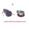 Microscope Accessories Kit 2PCS Biological Stereo Microscope, Use Rubber Eye Guards Cylinder Eye Shield Cups Microscope Slides view 2