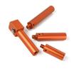 Eonvic 19mm Rod Mounting Bracket for ARRI RED Camera, with 2" 3" 4" Length Extension 3/8 Screw and Anti Twist (Orange) view 2