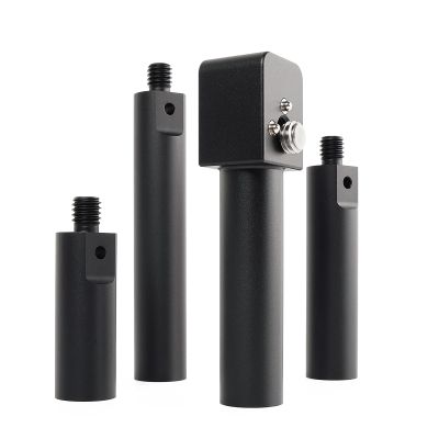 Eonvic 19mm Rod Mounting Bracket for ARRI RED Camera, with 2" 3" 4" Length Extension 3/8 Screw and Anti Twist (Black)