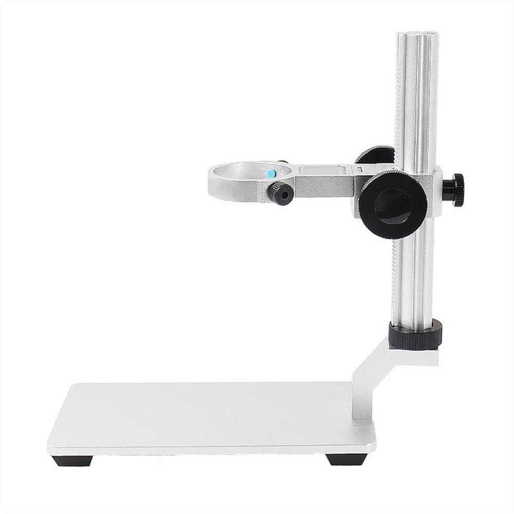 Microscope Accessories Kit Protable Aluminum Universal Table Stand Holder for Electronic Digital USB Microscope Durable Microscope Slides