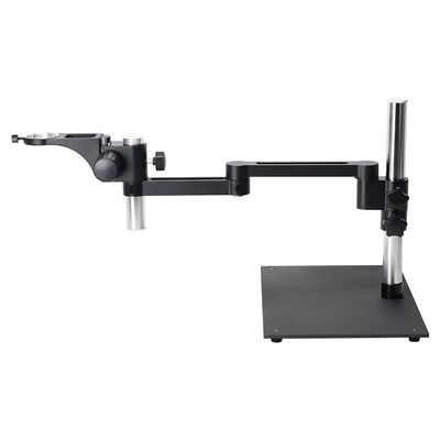 Microscope Accessories Kit Heavy Duty Boom Metal Table Stand 50mm/76mm Holder Universal Large Tripod for Industrial Stereo Microsocpe Microscope Slides